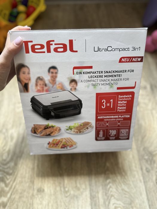Мультимейкер Tefal Бутербродниця Тефаль