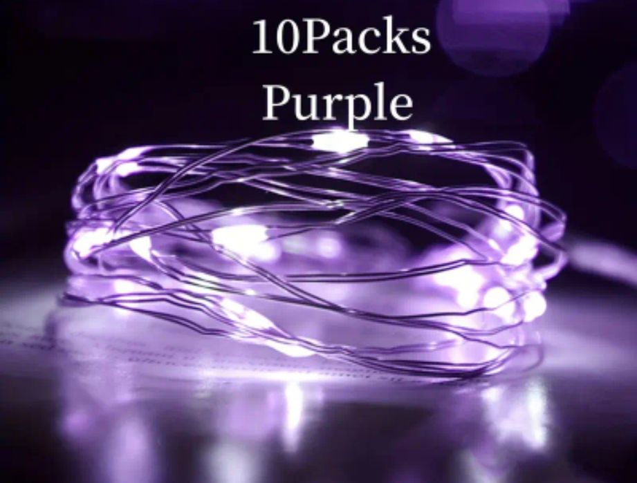 Світлодіодна рядкова лампа на батарейках, 300 см, 30 світлодіодів