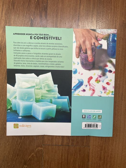 Livro “Ciência (quase toda) comestivel” , de Andrew Schloss