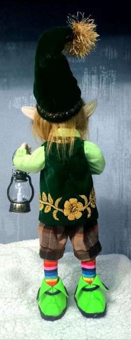 Новорічний Лялька (Ельф) Ручної роботи