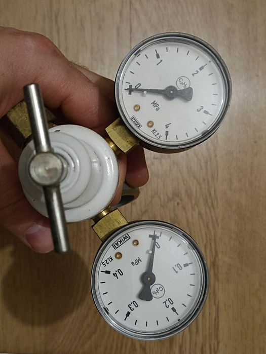 Редуктор Регулятор давления ацетиленовый Красс БАО 5-1.5