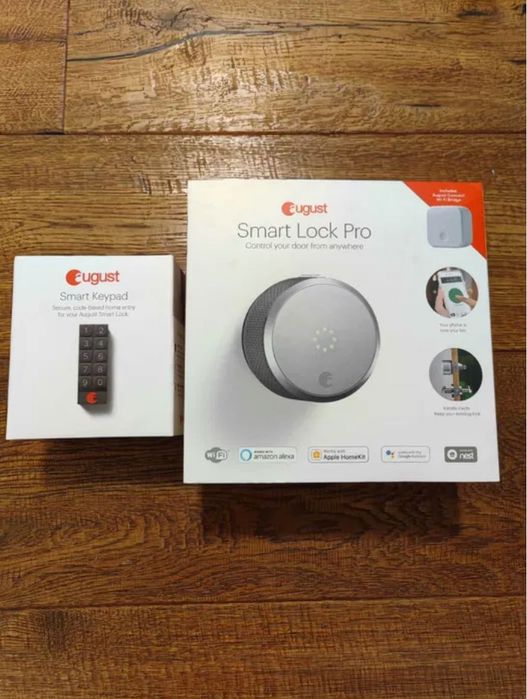 August Smart Lock Pro 3rd Gen + August Smart Keypad