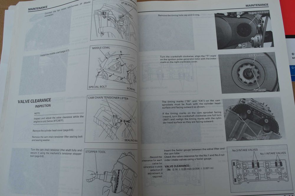 Honda CBR 900/929/954 rr SERWISÓWKA manual OEM