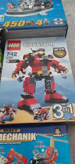 Wielka kolekcja zestawów klocków lego i cobi