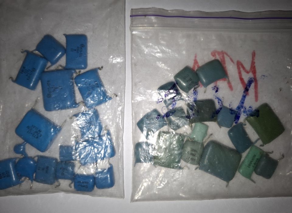 Конденсаторы ссср срср нові б/в к73 - 17 680 nK  470 nK 33 nK 100 nK