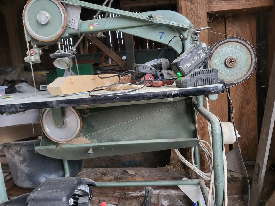Piła taśmowa heblarka wyrzynarka