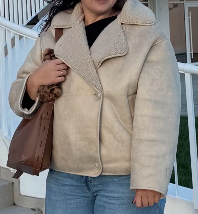 Дублянка Zara коротка