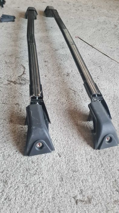 Barras de tejadilho como novas