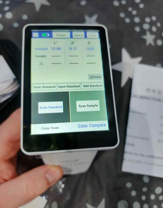 Wielofunkcyjny kolorymetr, Analizator kolorów wartości laboratoryjnych