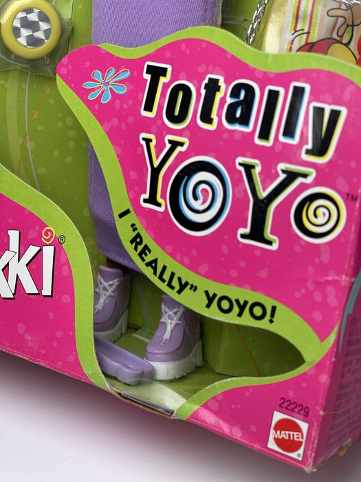 Totally yoyo Nikki doll Mattel 1998 - teen Skipper friend: 6 700
