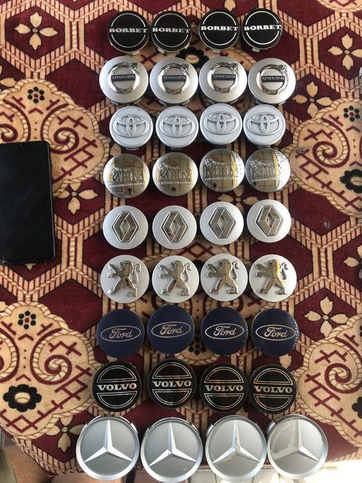 Ковпачки дисків(титанів)