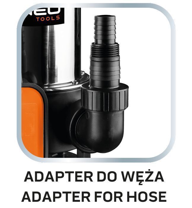 Pompa Zanurzeniowa Do Wody Brudnej 900W