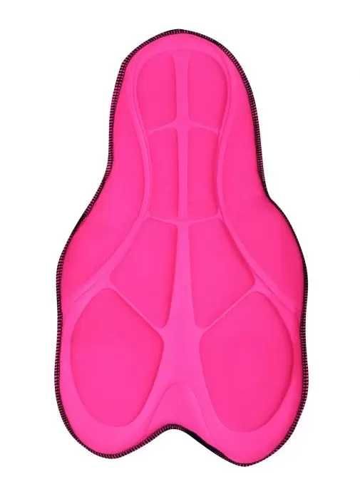 Spodenki DAMSKIE Z Wkładką FORCE ROSE, Czarno-Niebieskie M/L