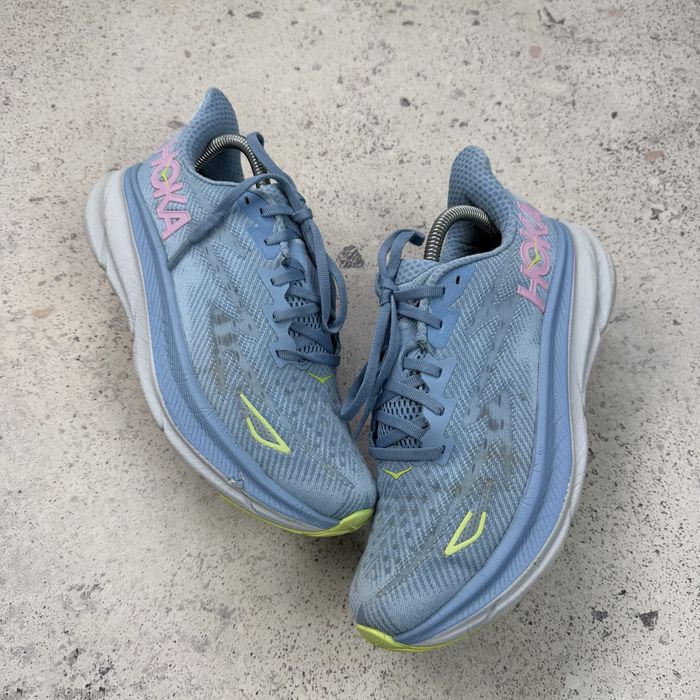 Кросівки Hoka Clifton 9 колір синій Оригінал 40р 25.5см
