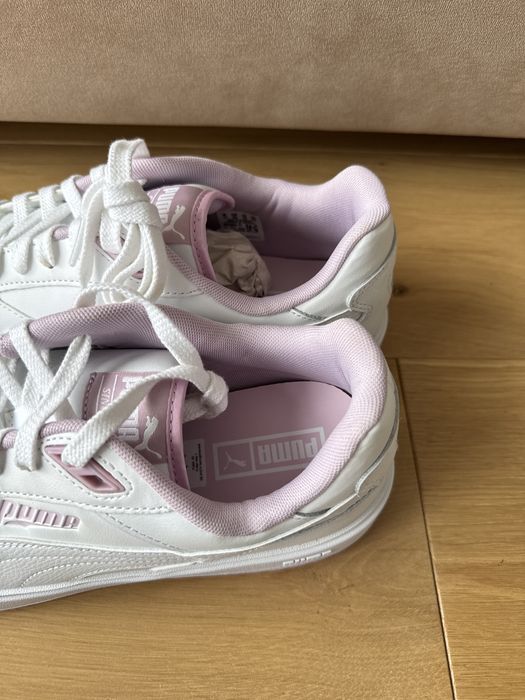 Adidasy Puma  Doublecourt  White/Grape  rozmiar 46