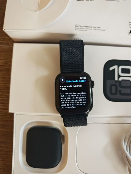 Apple Watch Serie 10 42MM JetBlack GPS C/Garantia Aceito Retomas