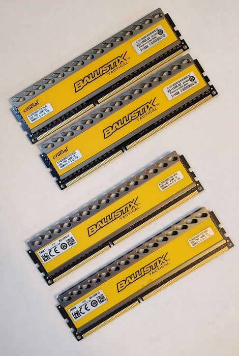 Pamięci DDR3 Ballistix Tactical 24GB 1866MHz
