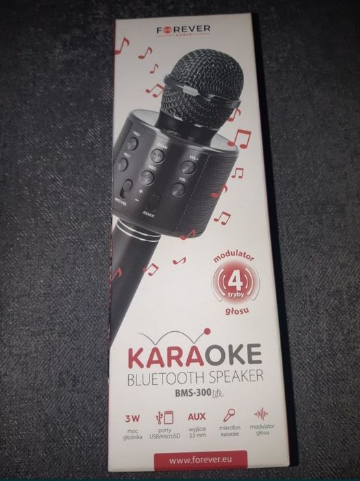 Nowy mikrofon karaoke