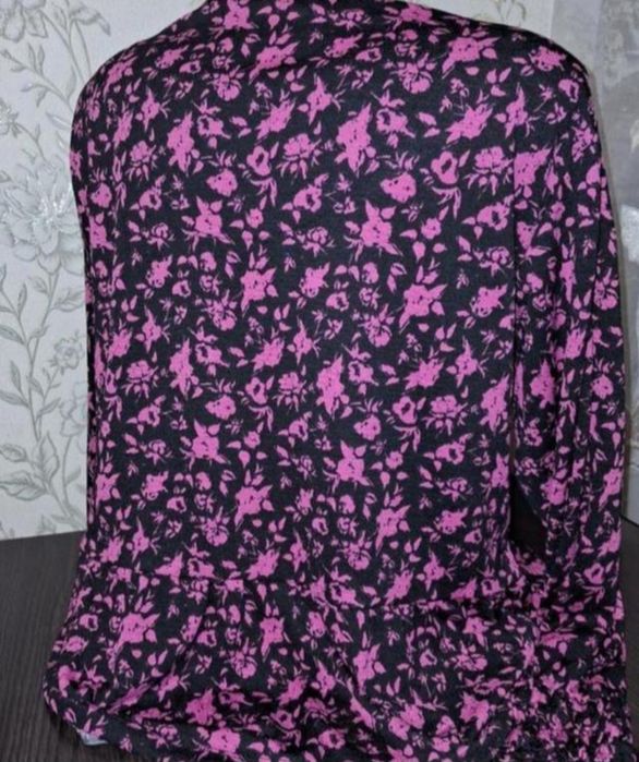 Блуза в цветочный принт