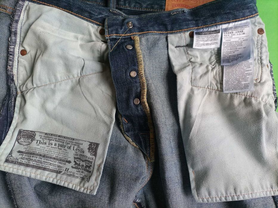 Levi Strauss 501 spodnie jeansowe W30 L30