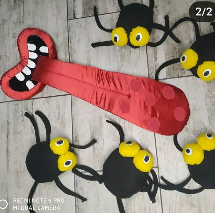 Ігровий реквізит Язик та Павуки
маска та павуки
маска та павуки