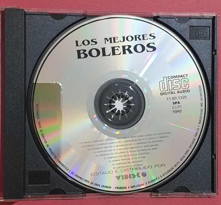 CD - Los Mejores Boleros