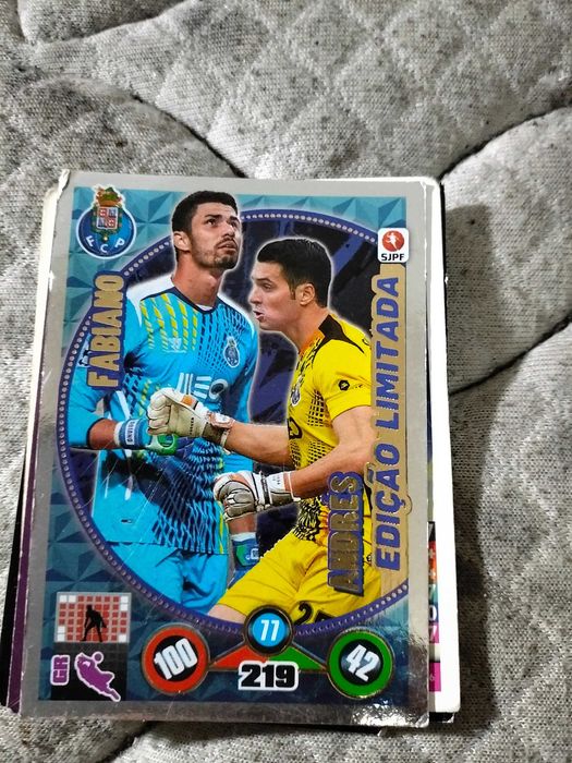 Cartas Panini adrenalina e UEFA
