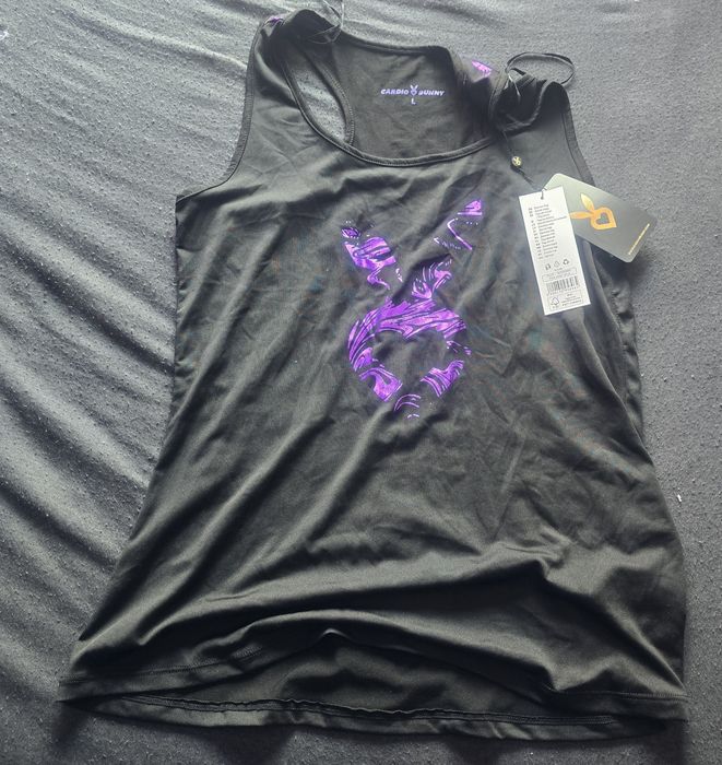 Zestaw cardio bunny fioletowy sportowy