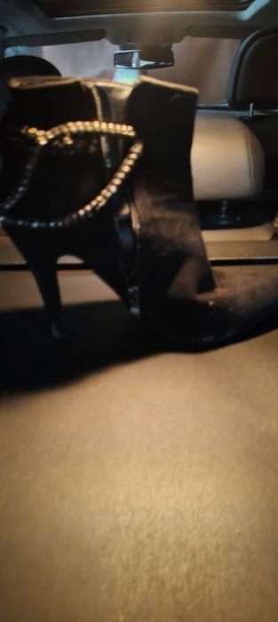 Botins pretos de cerimónia N°38