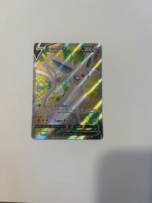 Pokémon Espeon V 179/203 Full Art – Evolving Skies (2021) – Near Mint