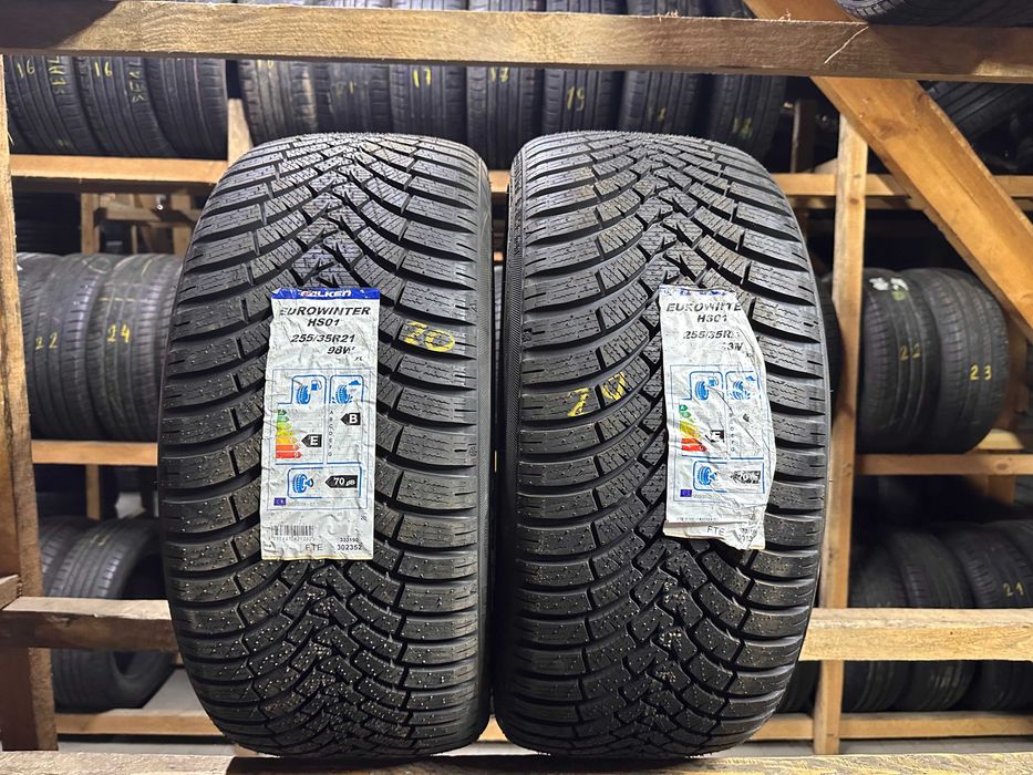 Шини нові зима 255/35R21 FALKEN EUROWINTER HS01 2шт 9мм 2020