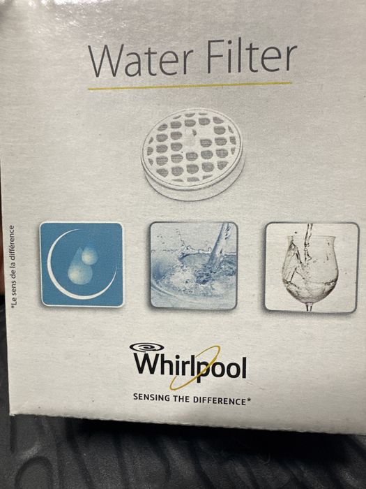Filtr wody  do lodówki 2szt Whirlpool Baukneht Hotpoint
