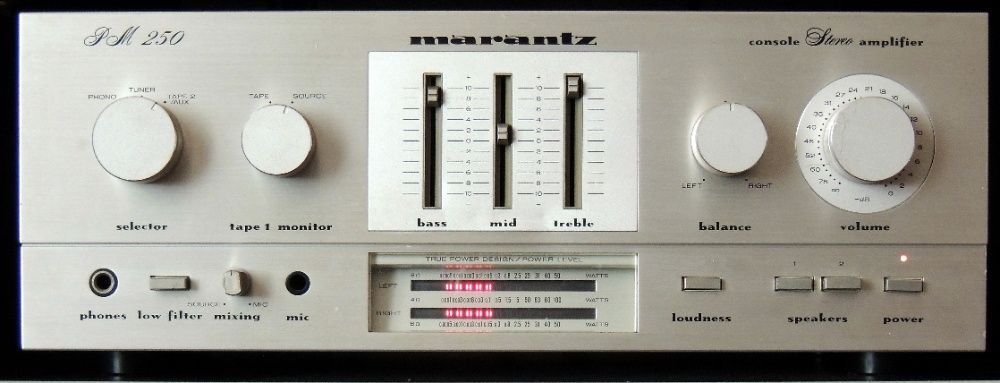 Усилитель AKAI AM-U55, MARANTZ PM-250