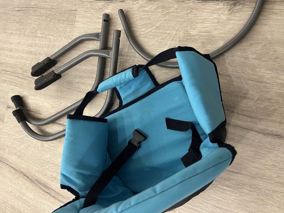 Cadeira de mesa crianca, fixação rápida e transportável