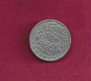 GUINÉ   Ex-Colonia Portuguesa 50 Centavos 1933 escassa Bonita
