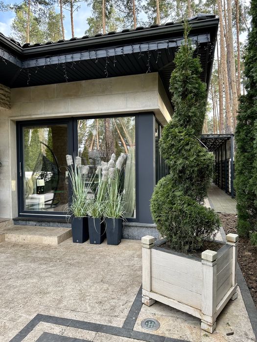 Крутий одноповерховий будинок з ремонтом, меблями та технікою. Ліс.