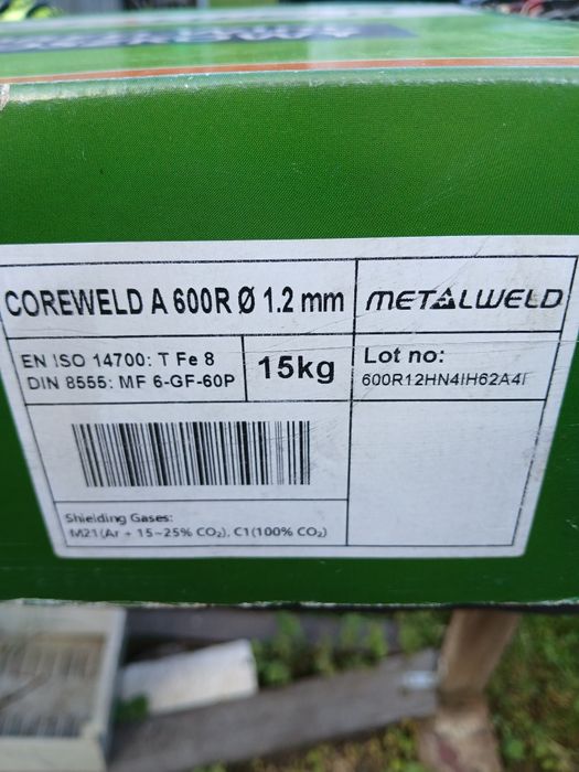 Drut proszkowy do napawania 1.2mm