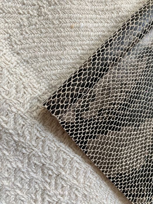 Spódnica Zara skóra węża S 36