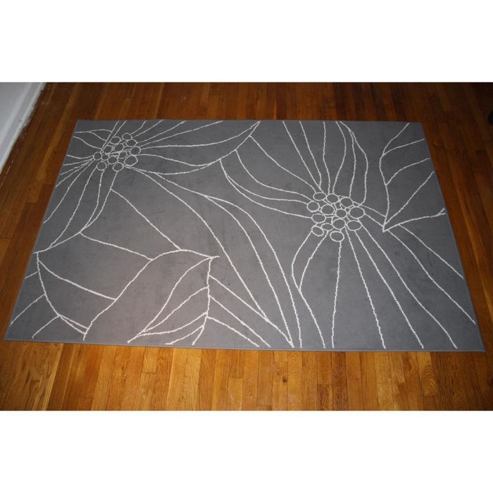2 Carpetes Rug Ikea Gislev cinza