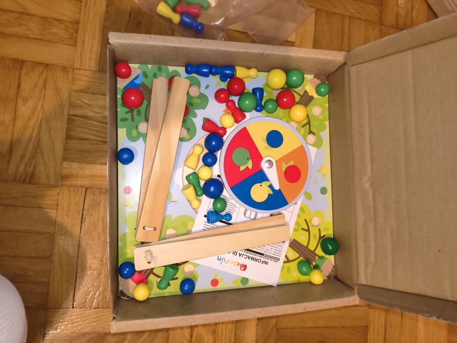 Fantastyczny zestaw drewnianych gier dla dzieci