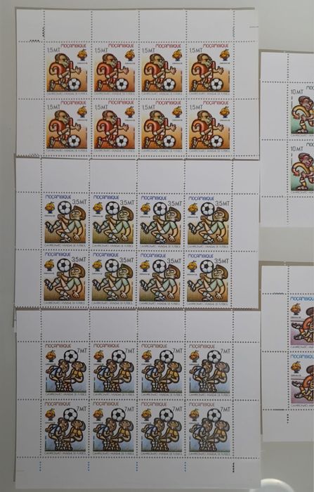 Selos Moçambique do mundial de Espanha 1982