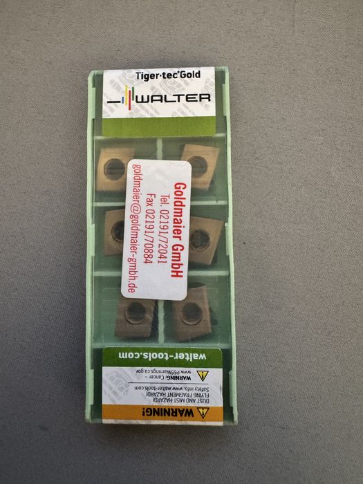 Płytki skrawające CNC Walter / Pramet | Nowe | Różne modele