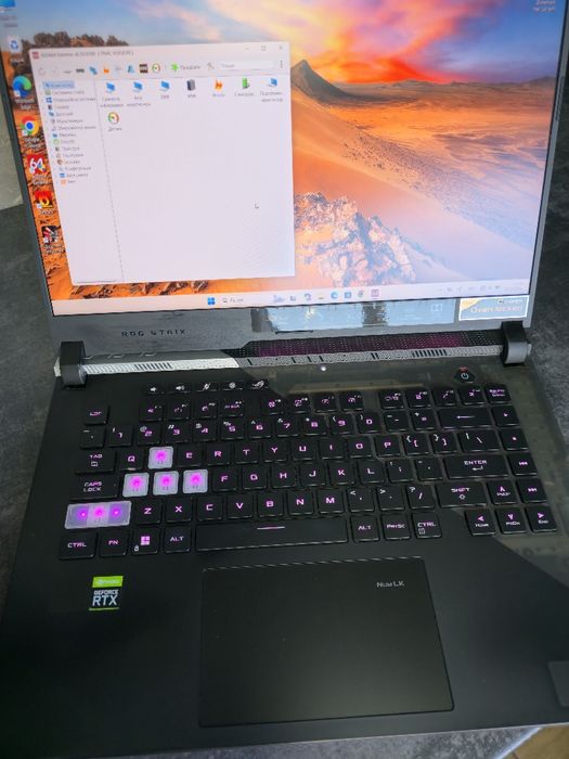 Asus ROG strix scar g533q rtx3080 8гб