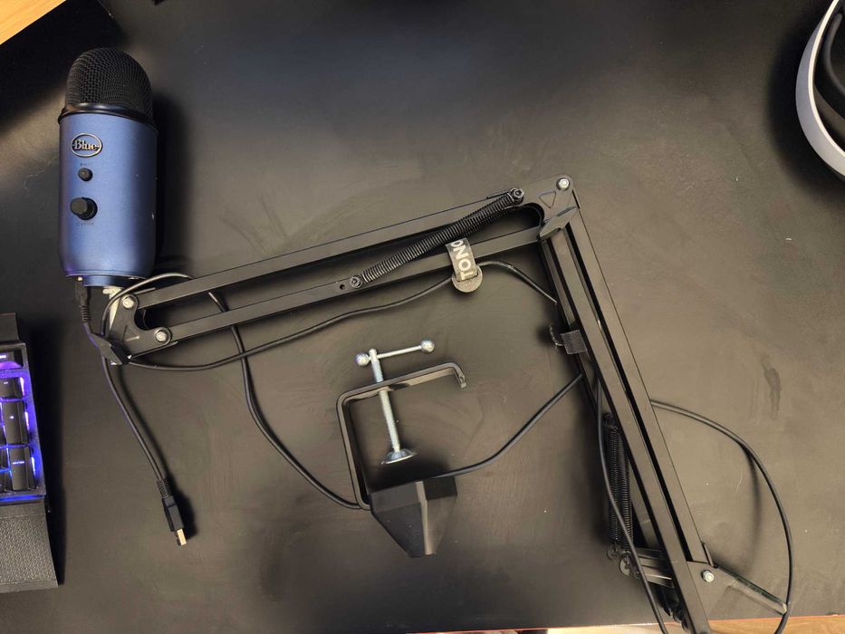 Mikrofon Blue Yeti i uchwyt Tonor