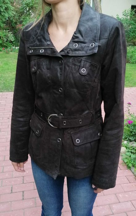 kurtka zamszowa z Tchibo