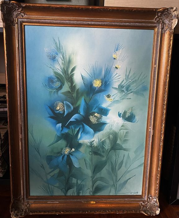 Belissimo quadro de Giovanni Sangalli, pintor italiano do sec. XX