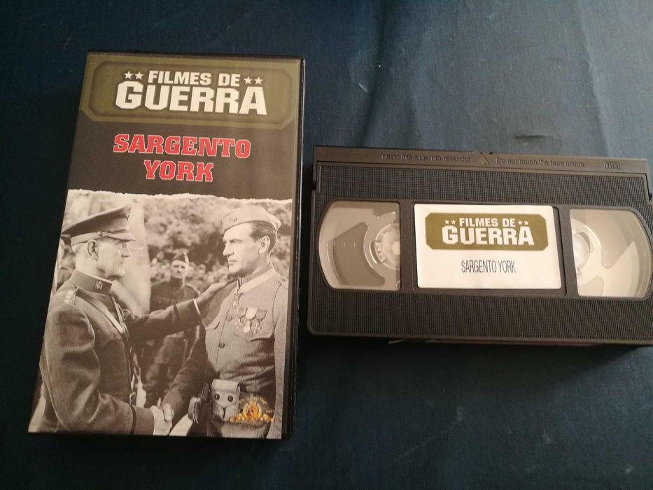 SARGENTO YORK - Filmes de Guerra VHS (legendagem em Português)