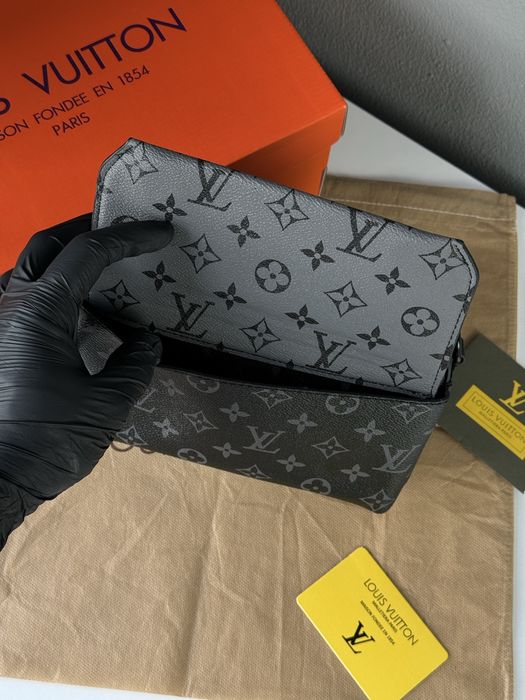 РОЗПРОДАЖ чоловіча сумка Louis Vuitton мужская сумка клатч барсетка