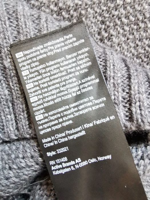Bjorn Daehlie Cabin Half Zip sweter wełniany S