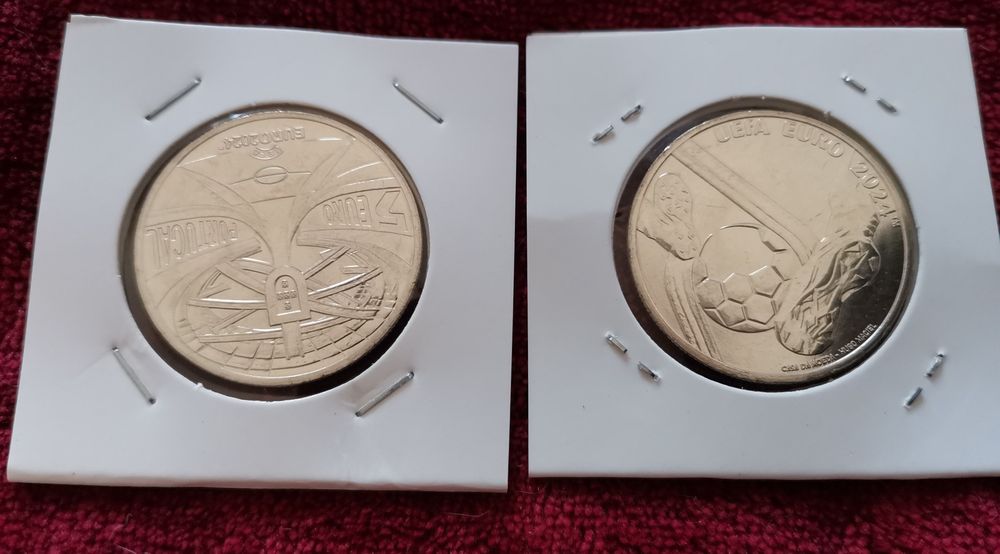 Moeda comemorativa 5€ "UEFA - EURO 2024"